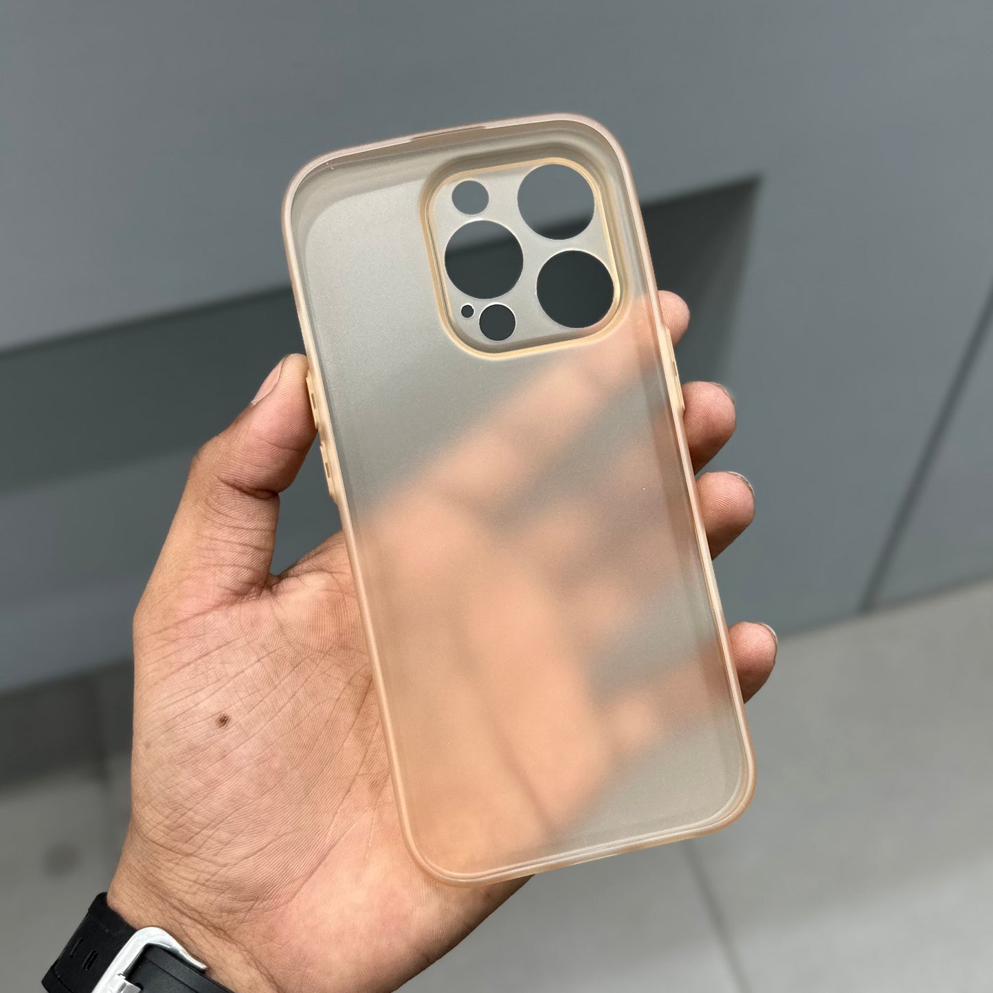 NOVO IP GUARD ULTRA THIN CASE - BROWN ( No. 2781 )