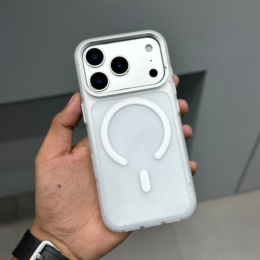 NY FROSTED SIDE SOFT CASE - WHITE ( No. 2738 )