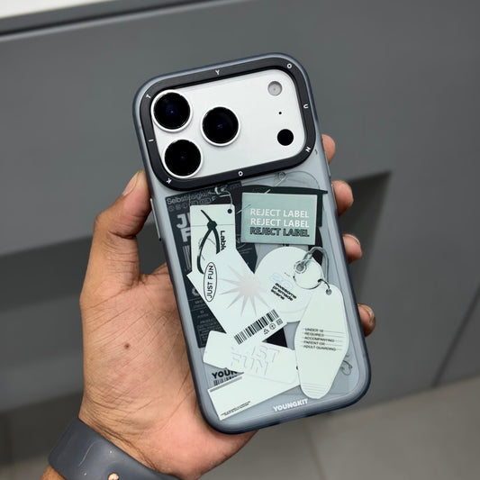 YOUNGKIT JUSTFUN Magsafe Case - Grey ( No. 2312 )