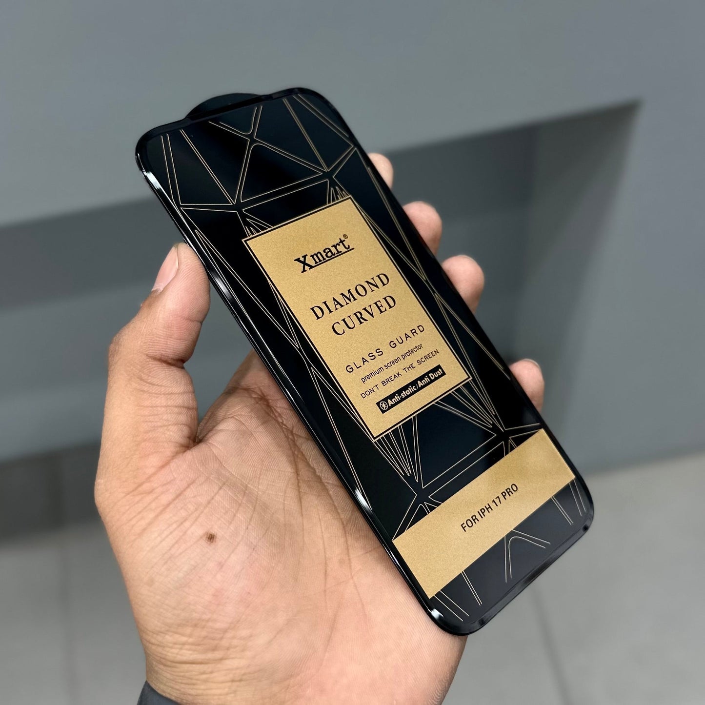 X DIAMOND CURVED GLASS ( No. 2993 )