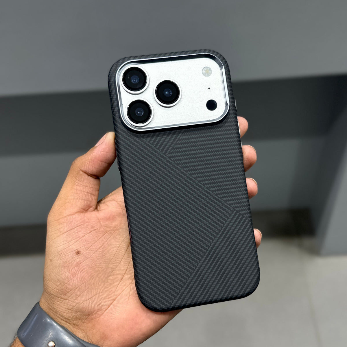 LUXO MAGSAFE CASE - PATT BLACK ( No. 4064 )