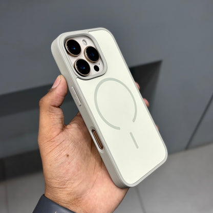 HAMURU SKIN FEELCASE MAGSAFE - BEIGE ( No. 2380 )