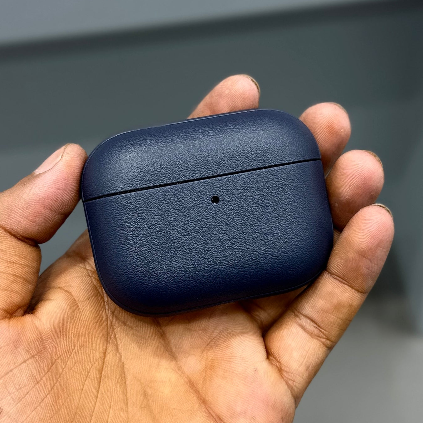 L - SILI AIRPODS CASE - BLUE ( No. 3854 )