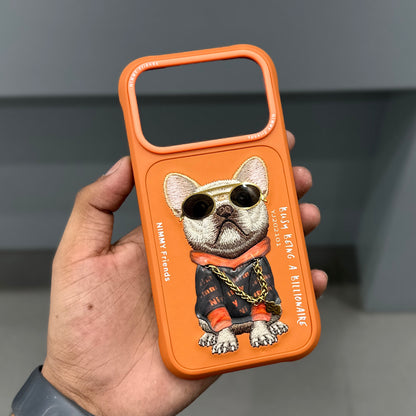 NIMMY DOG CHAIN CASE - ORANGE ( No. 2834 )