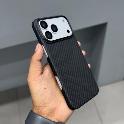 AT REAL CARBON CASE MAGSAFE - BLACK ( No. 2515 )