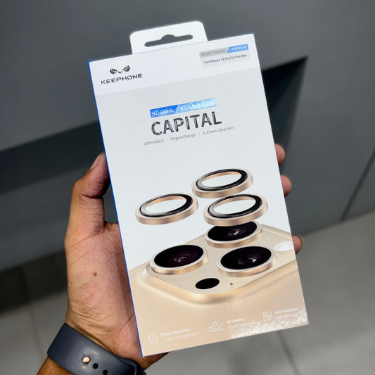 KEEPHONE 1-1 CAMERA RINGS - 16 PRO MAX - 16 PRO ( No. 3295 )