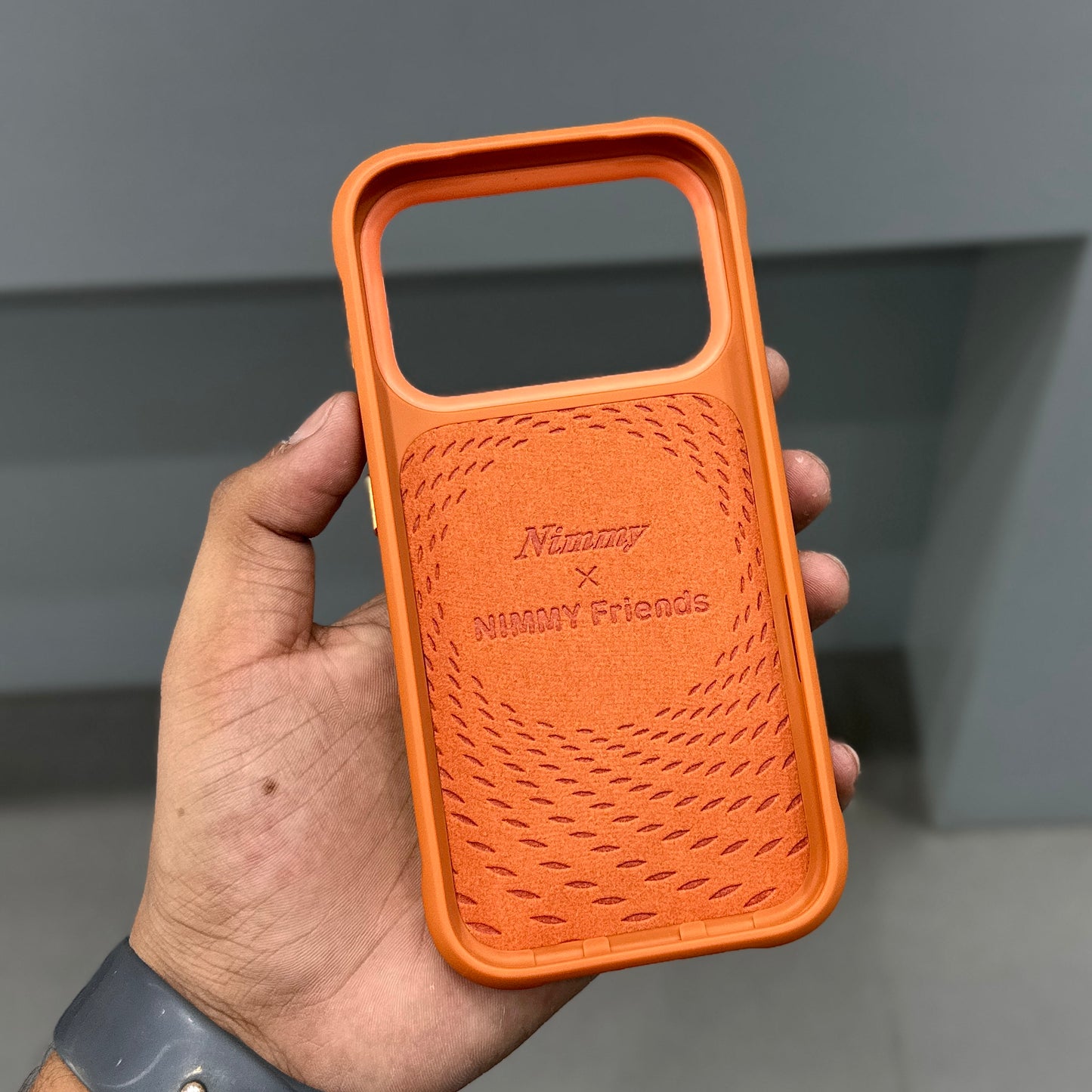 NIMMY RACCOON CASE - ORANGE ( No. 2835 )