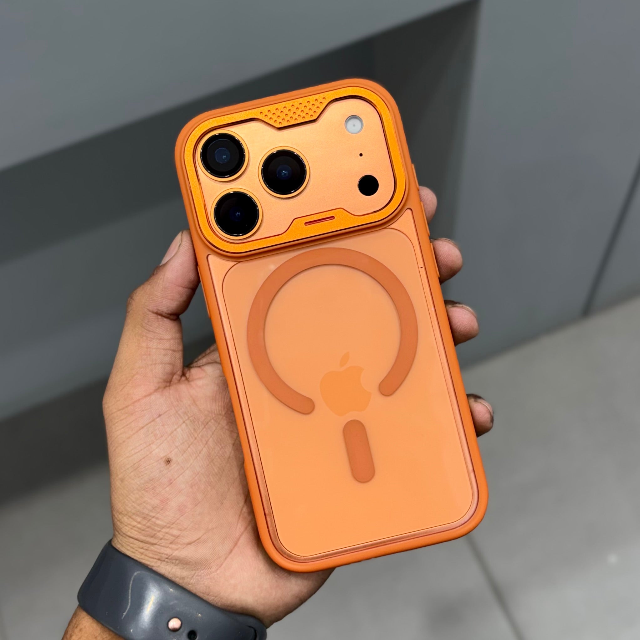 NYJOY ARMOD CAM CASE - ORANGE( No. 2409 )