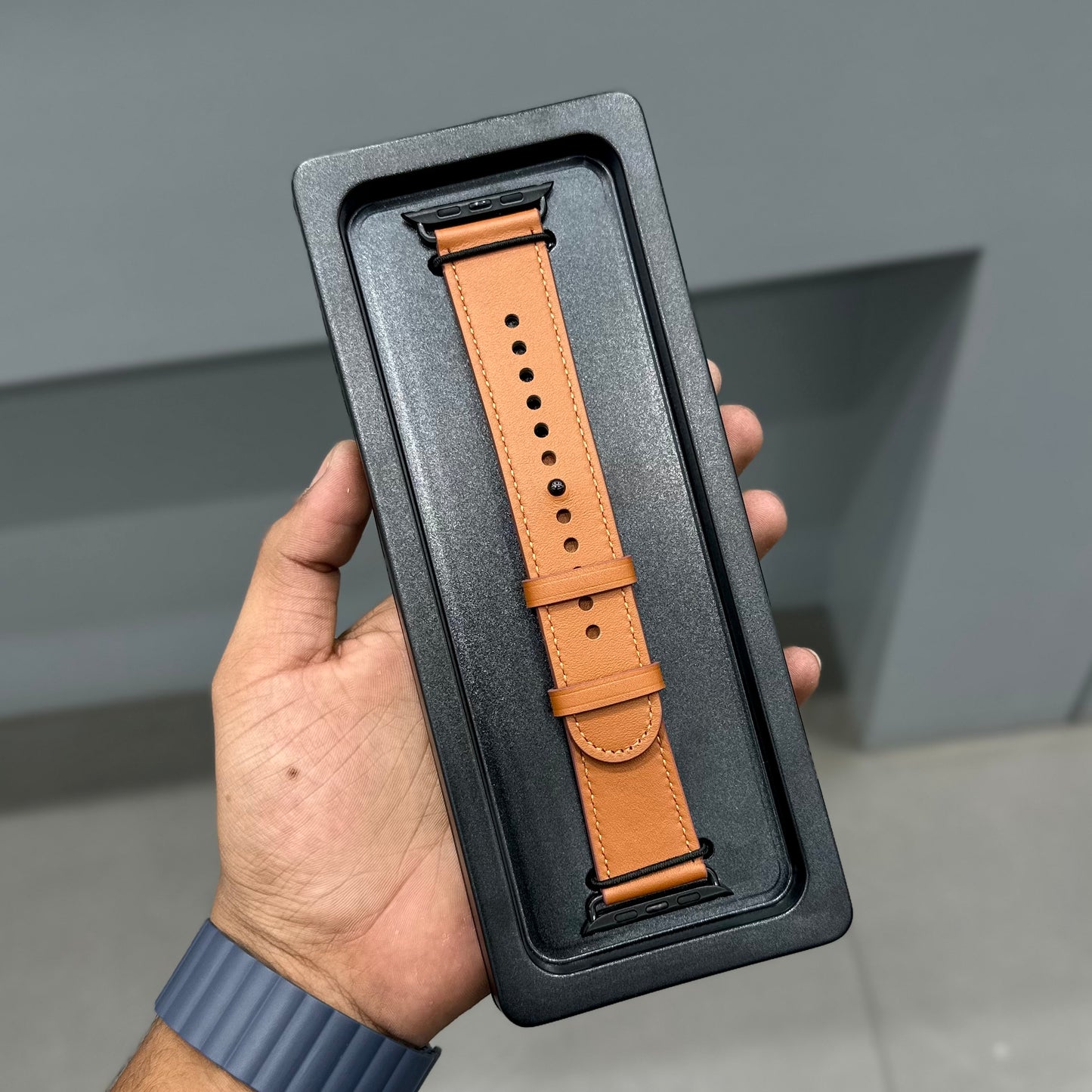 EVIM LEATHER STRAP - LIGHT BROWN ( No. 3571 )