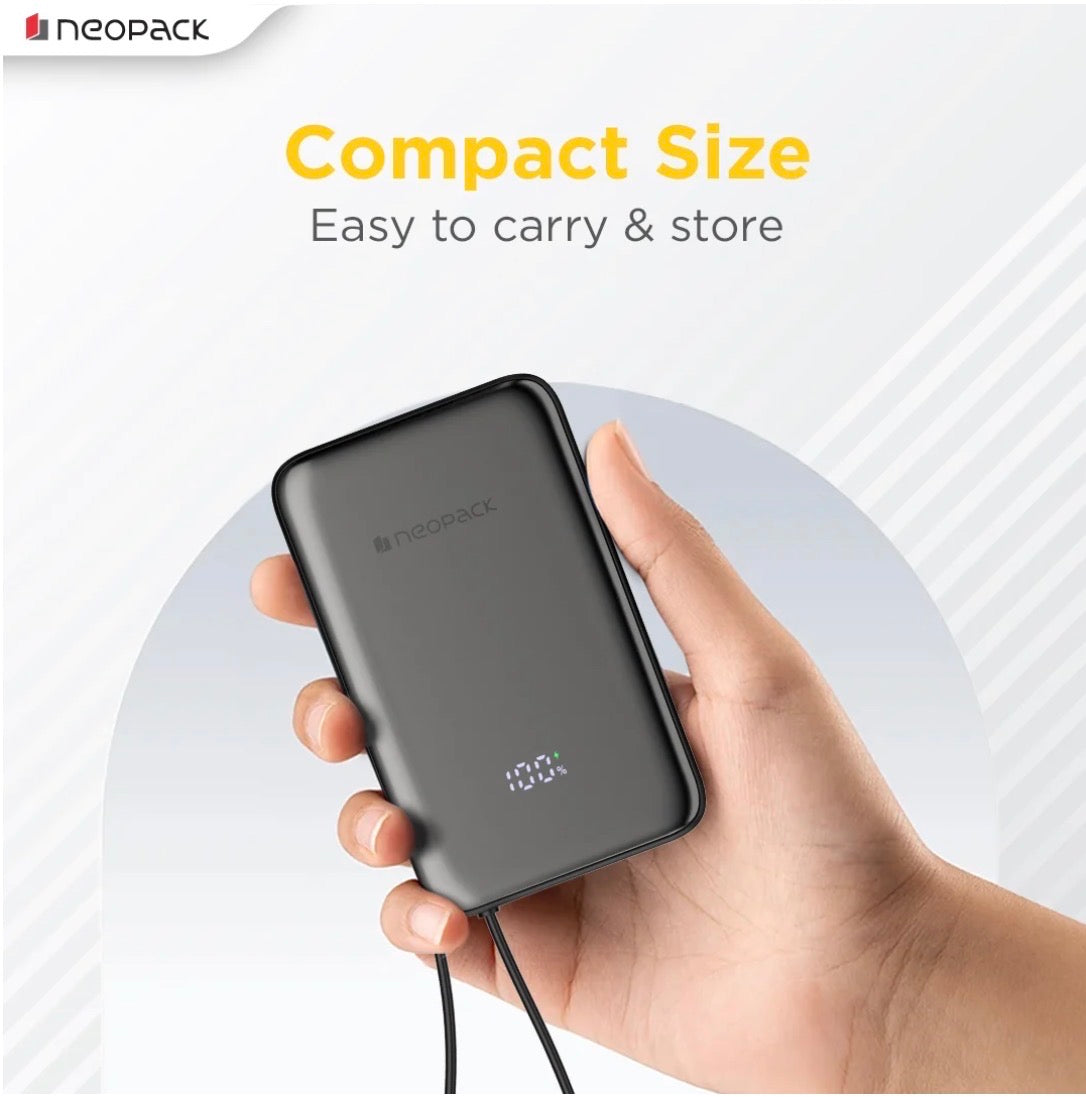 NEOPACK POWERLINK MAGSAFE POWER BANK - BLACK ( No. 3958 )
