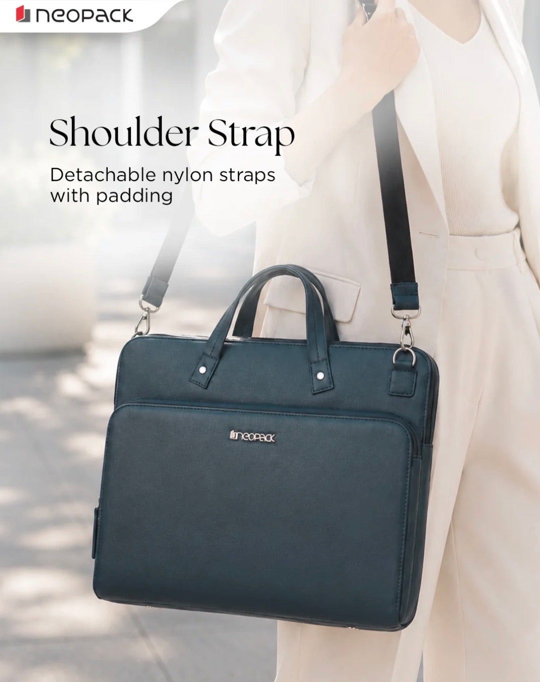 NEOPACK EVOQUE BAG 14 INCH - DARK TEAL ( No. 3955 )