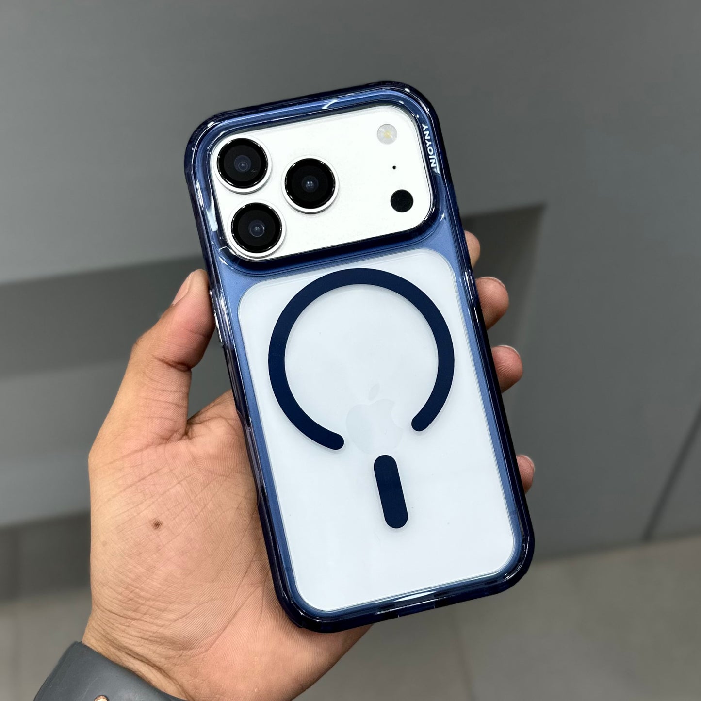 NY JOY COMBAT TRIPLE LAYERED MAGSAFE CASE - BLUE ( No. 2926 )