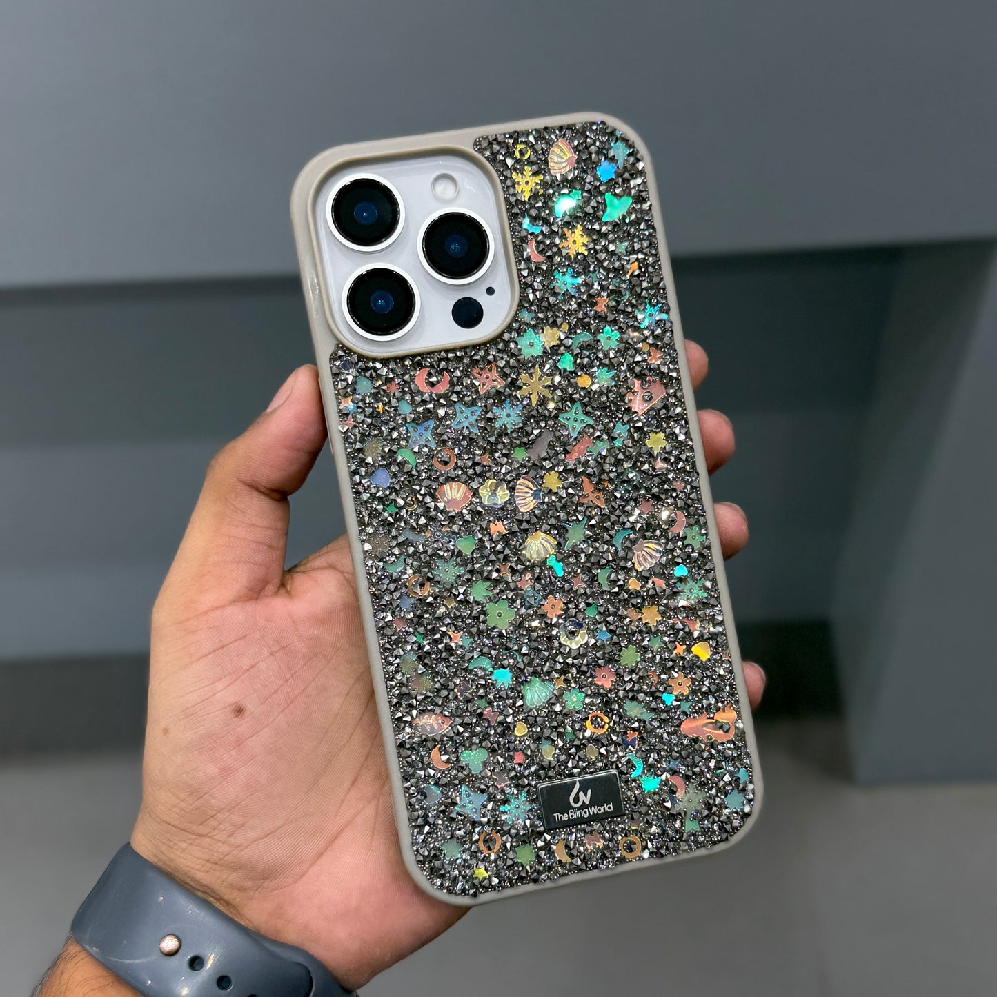 THE BLING WORLD CASE - GREY ( No. 2917 )