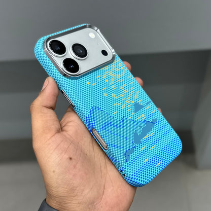 LUXO MAGSAFE CASE - SKY BLUE MOUNT STARS ( No. 3578 )