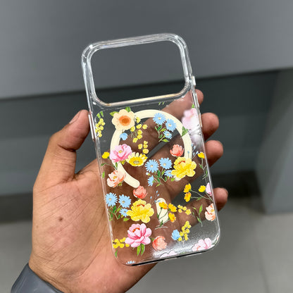 MOSTREET FLOWERS CASE - YELLOW ( No. 3926 )