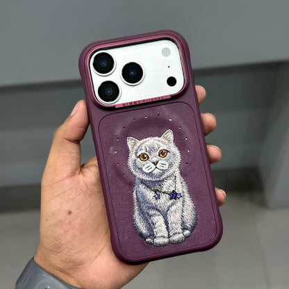 NIMMY FASION SERIES MAGSAFE - WINE RED CAT ( No. 3970 )