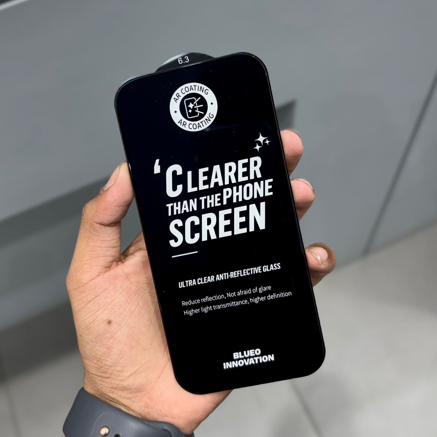 BLUEO AR ANTI REFLECTIVE GLASS ( No. 3188 )