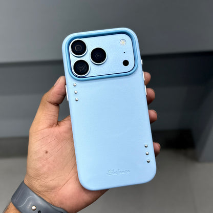SHEFANGE LEATHER CASE - SKY BLUE ( No. 4021 )