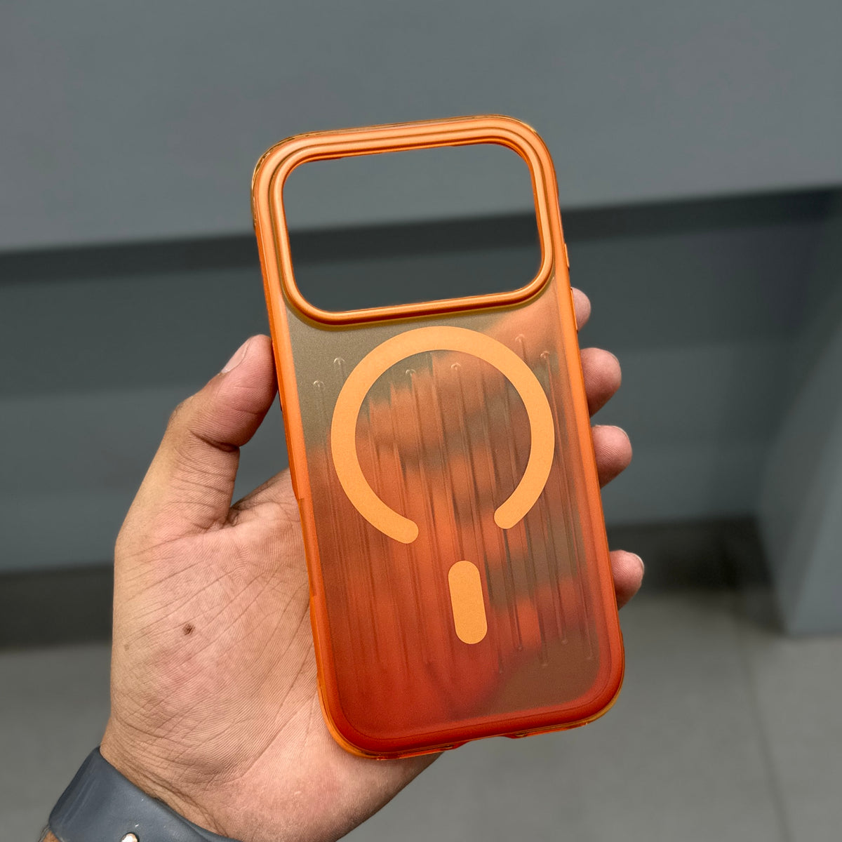 CMAQ AUREN MAGSAFE CASE - ORANGE ( No. 4092 )