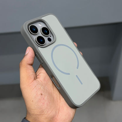 HAMURU SKIN FEELCASE MAGSAFE - GREY ( No. 2378 )