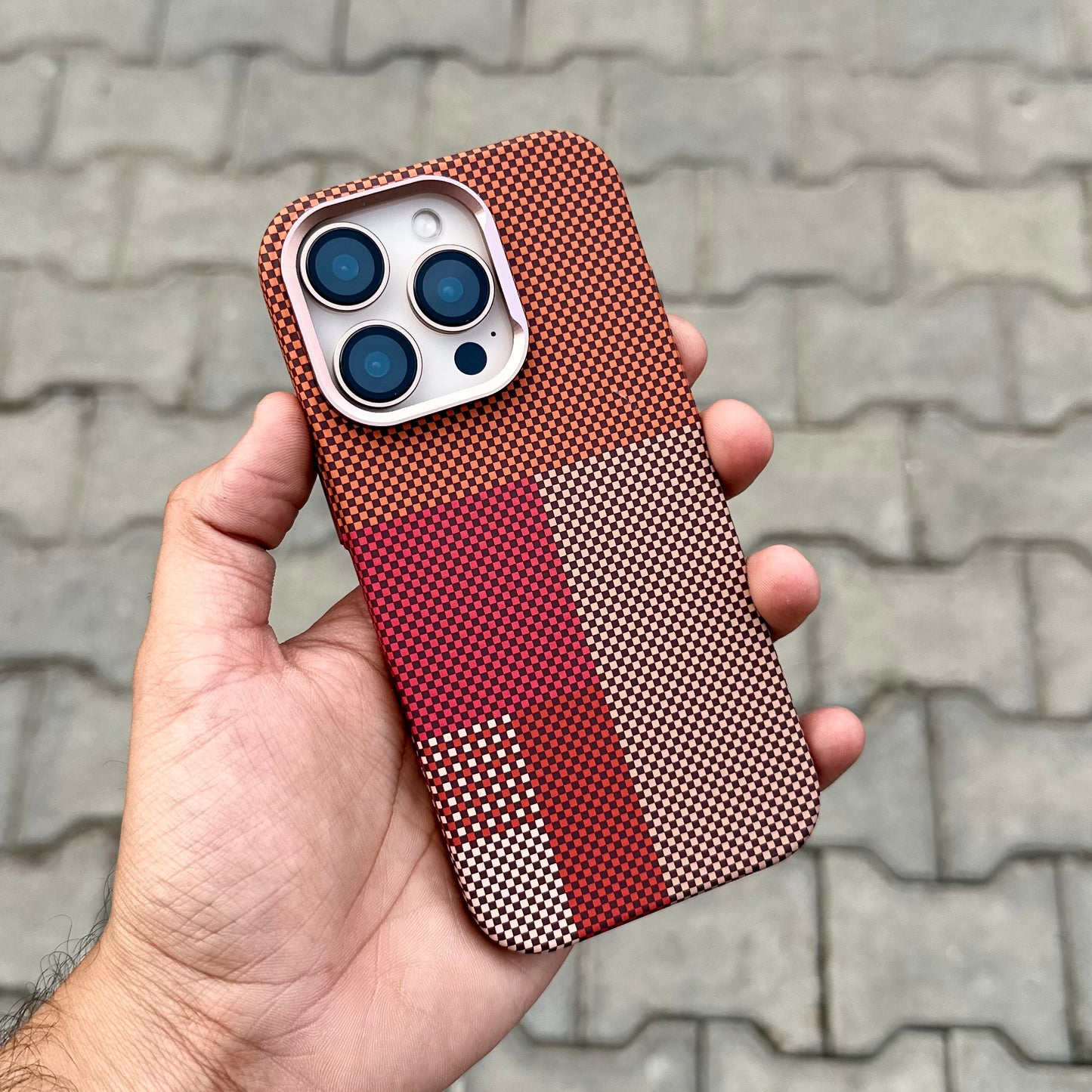 Luxo Orange Check With Magsafe ( No. 1892 )