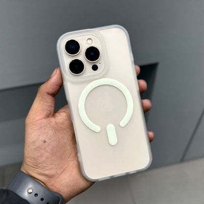 SILKLINE CASE WITH MAGSAFE TPU - WHITE ( No. 2647 )