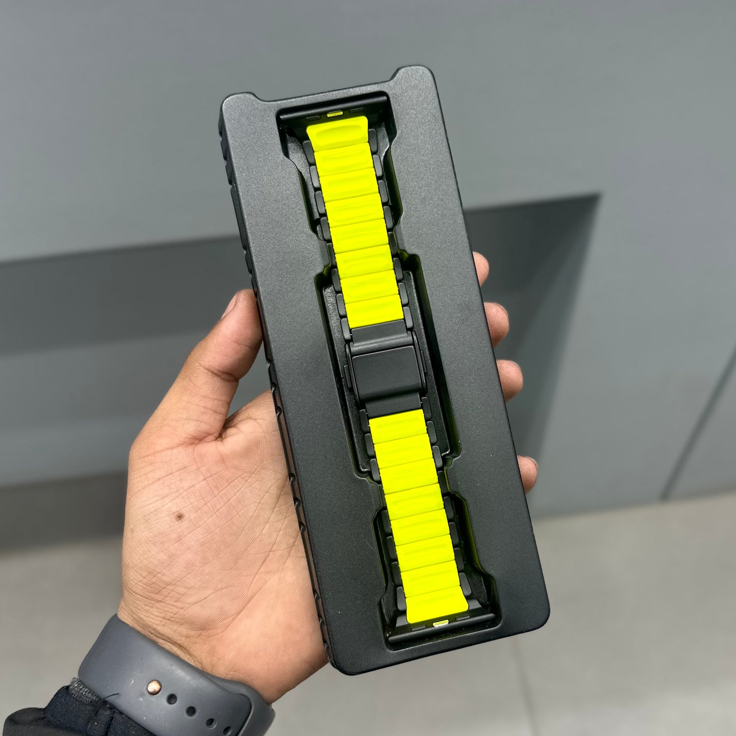 VORTEX METAL LINK STRAP - BLACK GREEN ( No. 2950 )