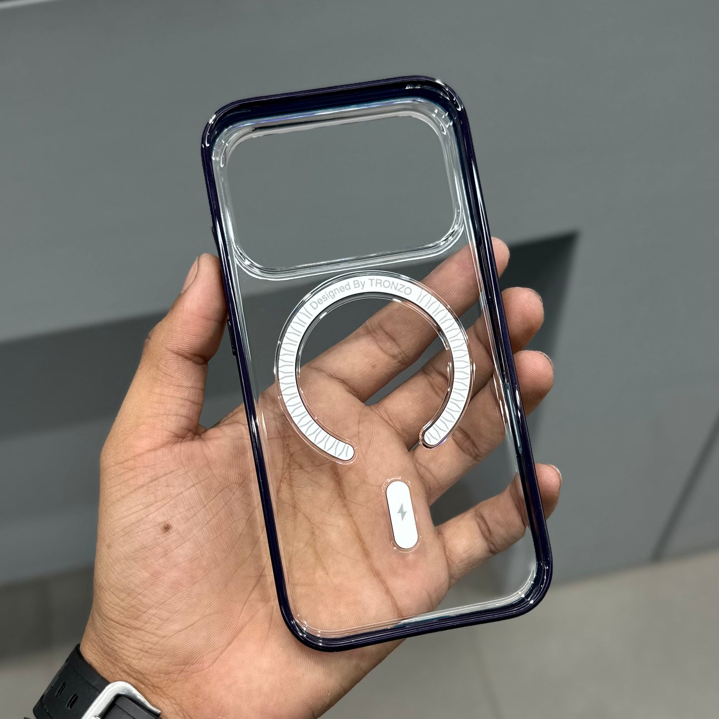 TRANZO AIR WAVE MAGSAFE CASE - DARK BLUE ( No. 2764 )