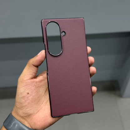 D FANS PU LEATHER SAMSUNG CASE - BURGUNDY ( No. 4113 )
