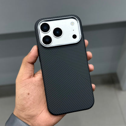 LUXO 2.0 SIDE SOFT MAGSAFE CASE - BLACK ROW 2.0 ( No. 4156 )