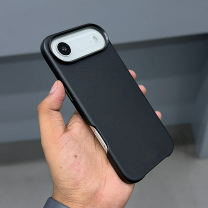 XUNDO UEGAN LEATHER CASE MAGSAFE - BLACK ( No. 2876 )