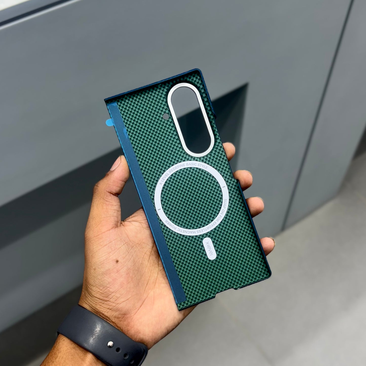 Xlevel Carbon Case-Samsung-Blue ( No. 2050 )