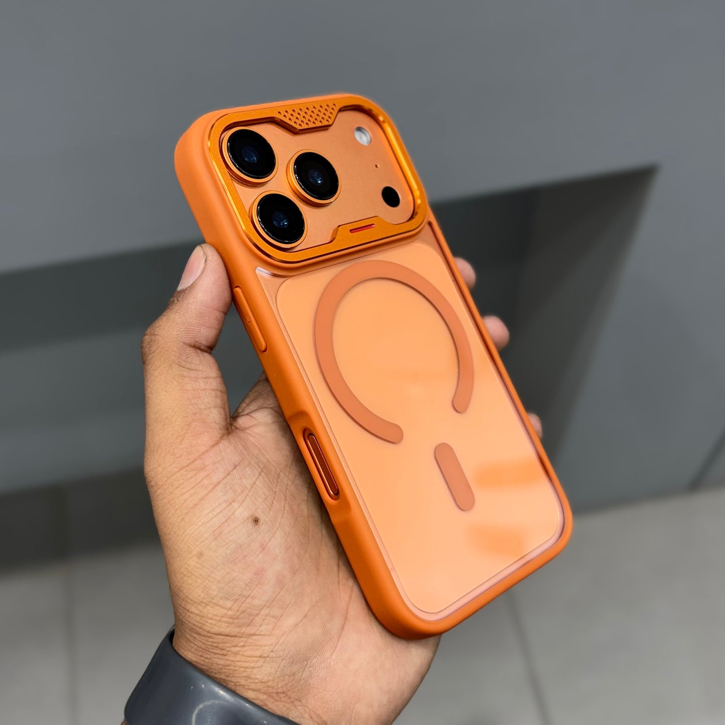 NYJOY ARMOD CAM CASE - ORANGE( No. 2409 )