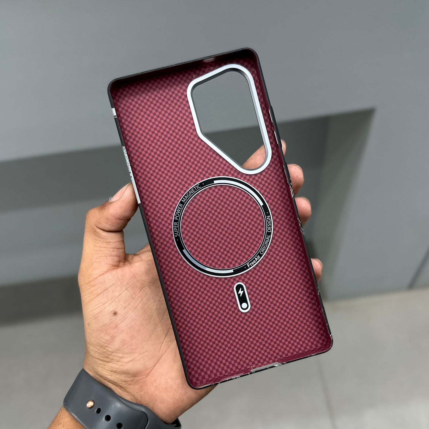 FREE AIR LION MAGSAFE CASE - BLACK ( No. 3270 )