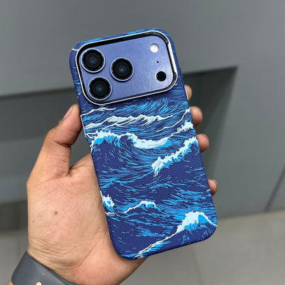 LUXO CARBON CASE- BLUE WAVES ( No. 3162 )
