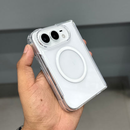TRANZO HING WITH FRONT GLASS I PHONE DUO CASE ( No. 4070 )