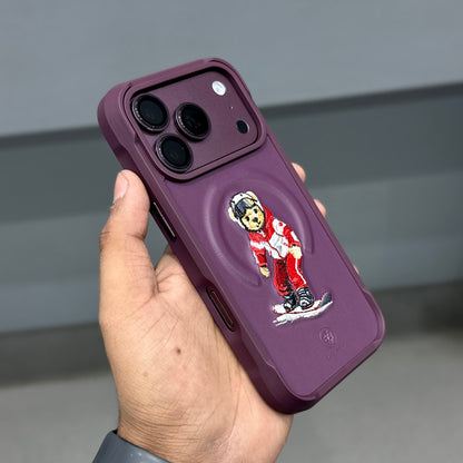 ZUCK BEAR BOUNCE SPORTS CASE - BURGUNDY ( No. 4192 )