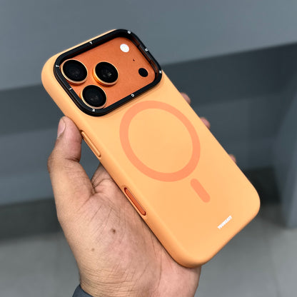 YOUNGKIT HARD SILICON MAGSAFE CASE - Orange ( No. 2392 )