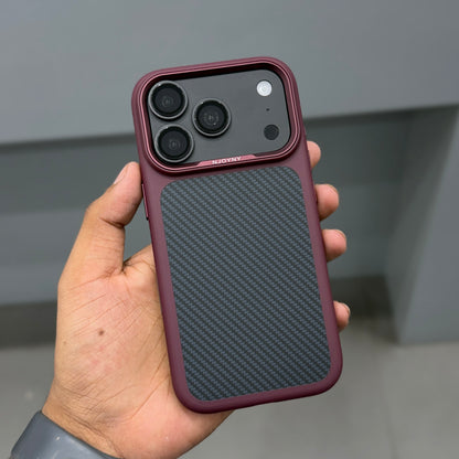NY ZERO SENSE A CLASS CASE - WINE RED ( No. 3871 )