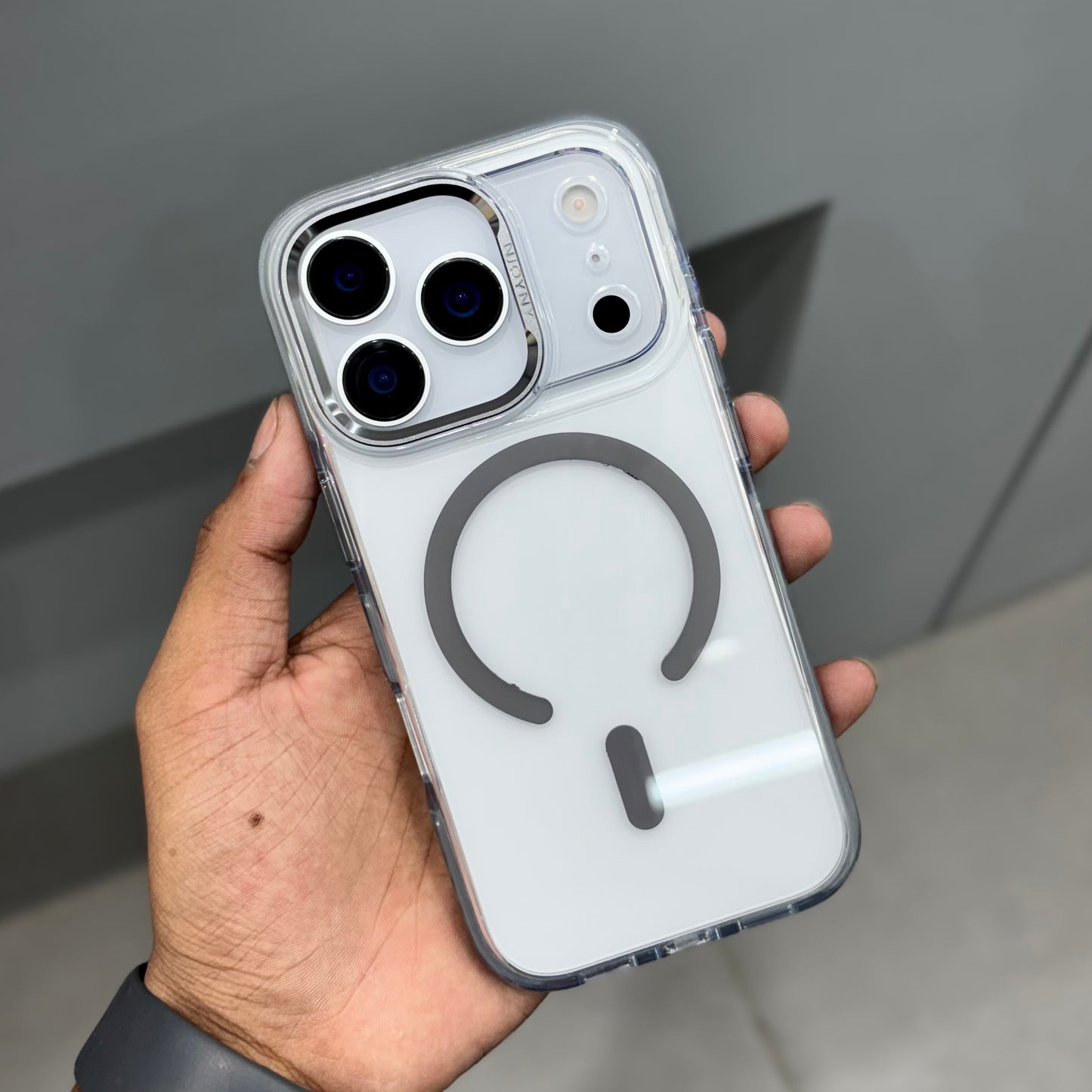 NyJoy Ring Metal Magsafe Case ( No. 2157 )