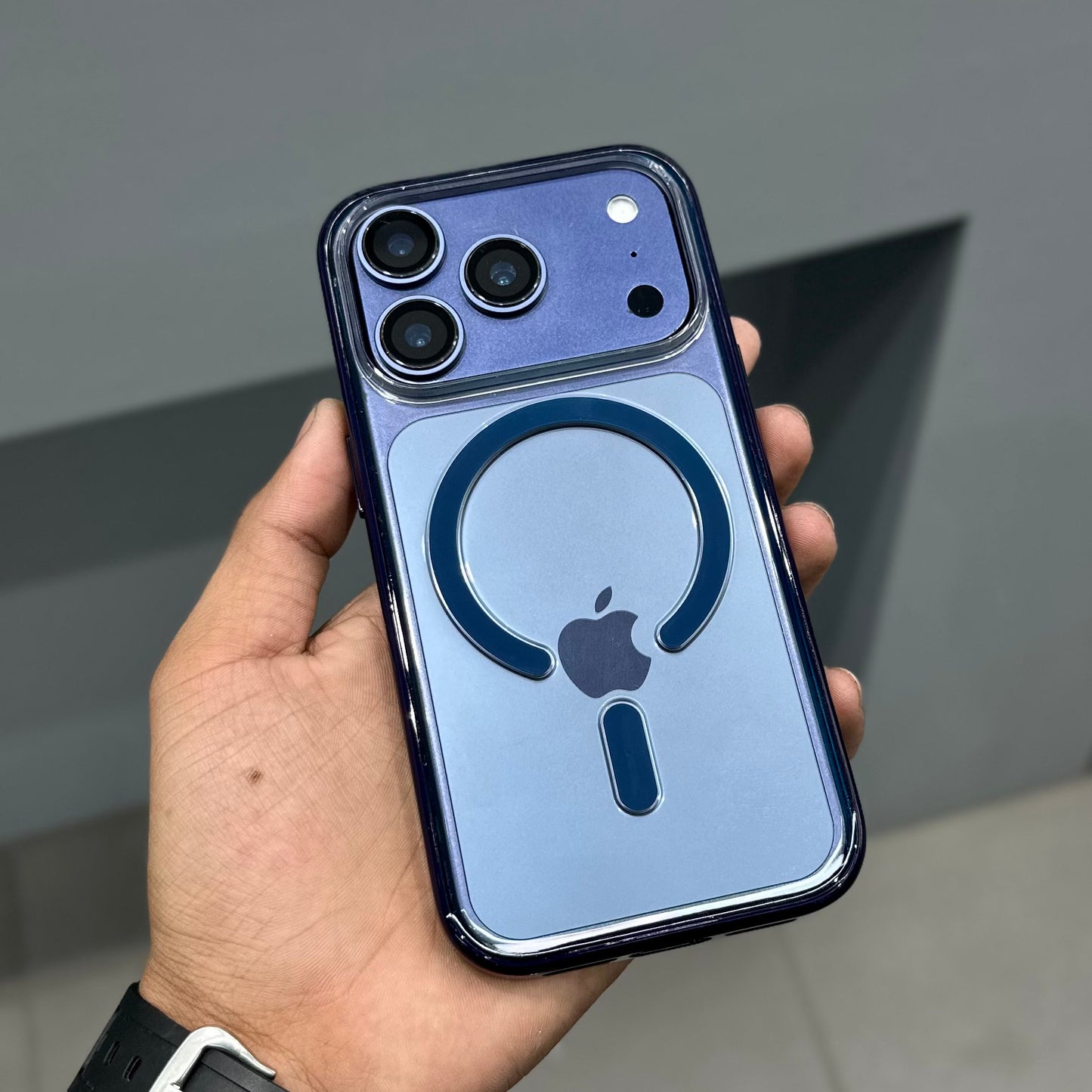 TRANZO AIR WAVE MAGSAFE CASE - DARK BLUE ( No. 2764 )