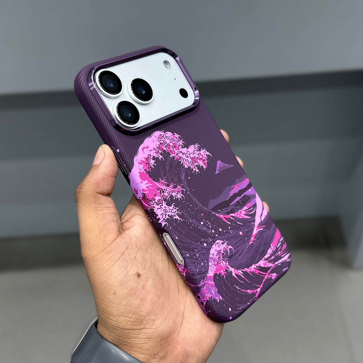 LUXO SEAWAVES CASE - BURGUNDY ( No. 4060 )