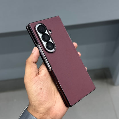 D FANS PU LEATHER SAMSUNG CASE - BURGUNDY ( No. 4113 )