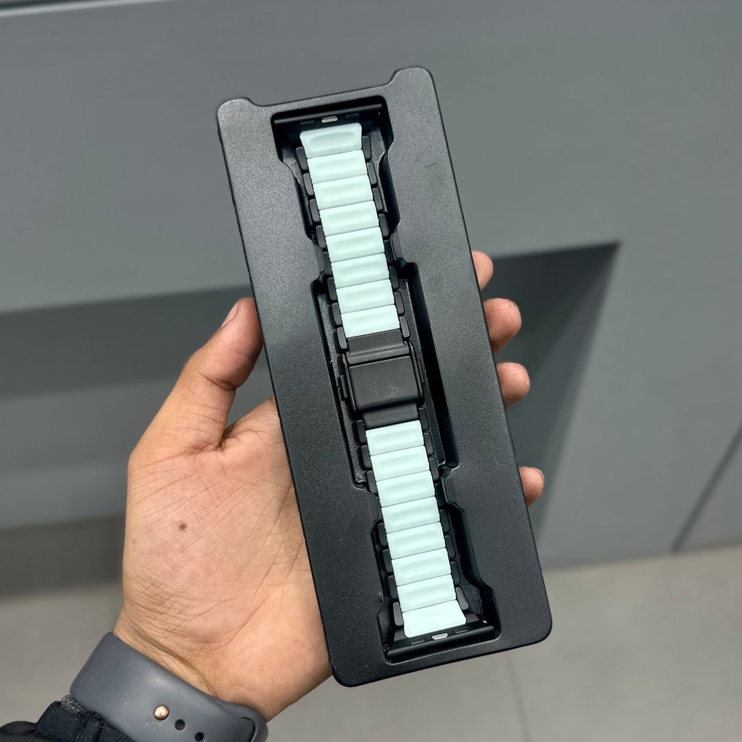 VORTEX METAL LINK STRAP - BLACK BLUE ( No. 2951 )