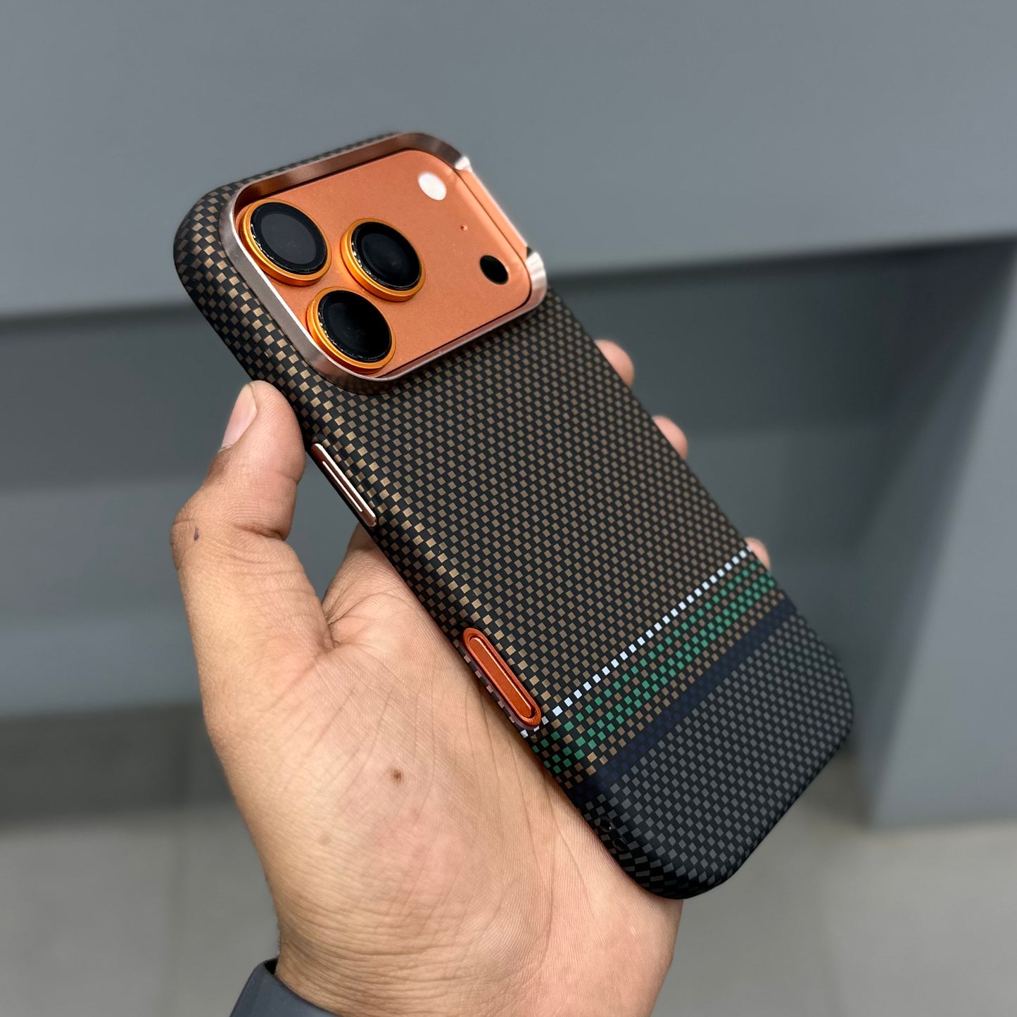 LUXO CARBON CASE - BOOM BROWN ( No. 3165 )