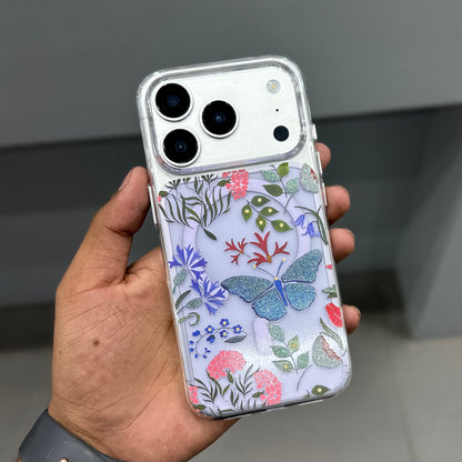 MOSTREET FLOWERS CASE - PURPLE ( No. 3924 )