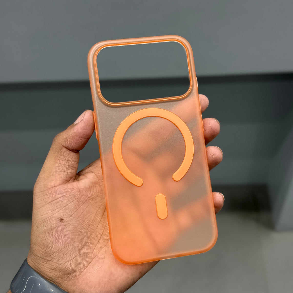 CMAQ AIR SKIN MAGSAFE CASE - ORANGE ( No. 3972 )