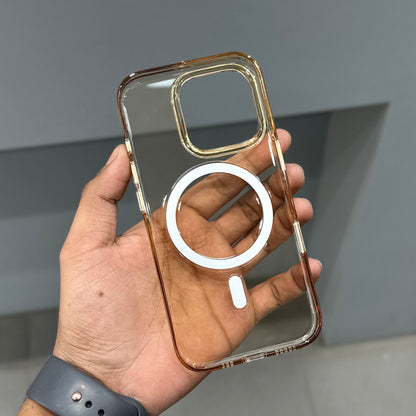 CMAQ ULTRA CLEAR CAPTURE CASE - BROWN ( No. 3073 )