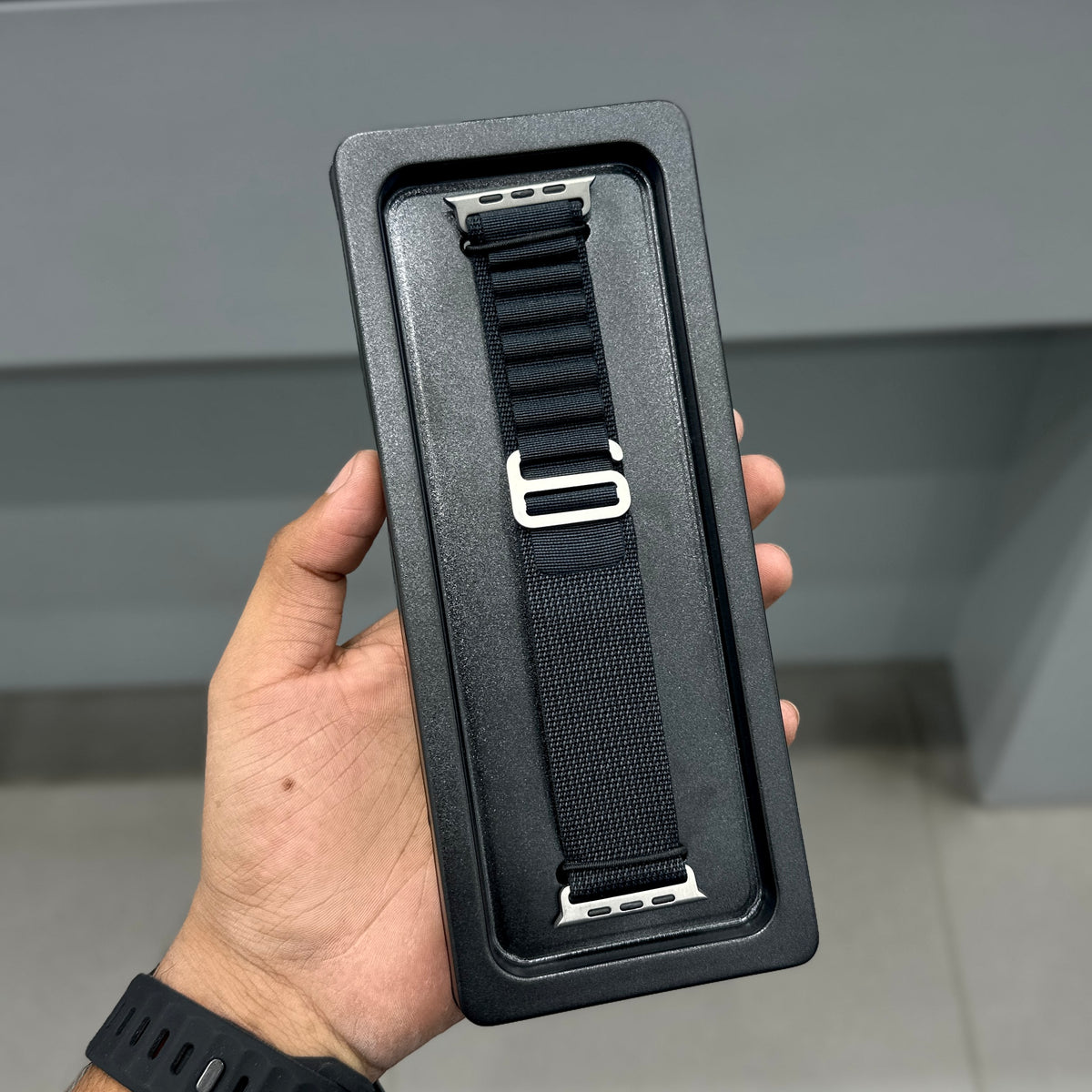 LAKING 6 LOCK STRAP - GREY BLACK ( No. 3695 )