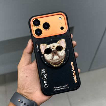 NIMMY POPUP CASE - BLACK ORANGE ( No. 2703 )